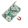 Klopové pouzdro pro Oppo A60, Wallet, Flowers bílé