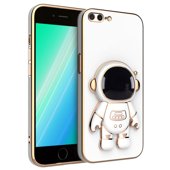 Pouzdro pro iPhone 7 Plus / 8 Plus, Astronaut, bílé