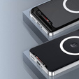 Ochranné pouzdro na fotoaparát pro Motorola Edge 50 Pro 5G, CamShield MagSafe, stříbrné