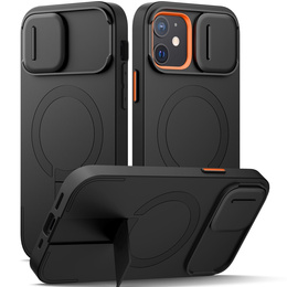 Pouzdro pro iPhone 12 / 12 Pro, Suritch Shockproof, pro MagSafe, černé