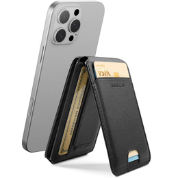 Magnetická peněženka s lokalizací, NFC a kolébkou pro iPhone 16 Pro