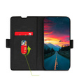Klopové pouzdro pro Oppo A57s, Wallet Thin Magnet, černé