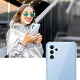 Pouzdro pro Samsung Galaxy A54 5G, Anti-Shock, průhledné + sklo 9H