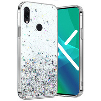 Pouzdro pro Xiaomi Redmi Note 7, Glittery, průhledné