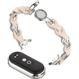 Dámský náramek pro Xiaomi Smart Band 10 / 9 / 8, černé