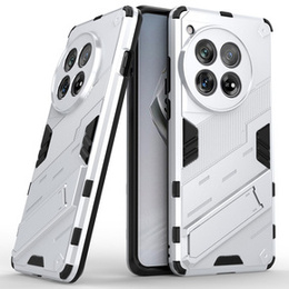 Pouzdro pro OnePlus 12 5G, Military kickstand, bílé