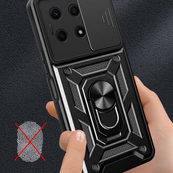 Pouzdro pro Honor X8a 4G, CamShield Slide, černé