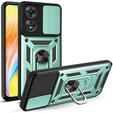 Pouzdro pro Oppo A98 5G, CamShield Slide, zelený
