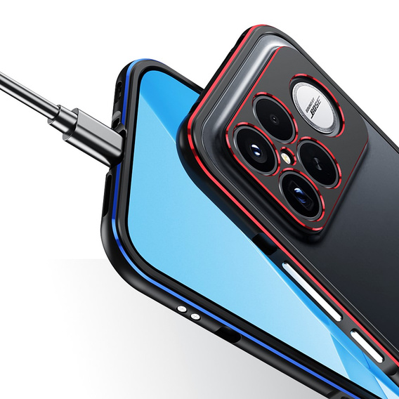 Kovové pouzdro bumper pro Xiaomi Poco F8 Ultra