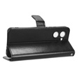Klopové pouzdro pro Realme C33, Crazy Horse Wallet, černé