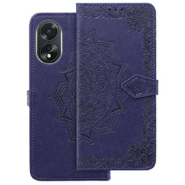 Klopové pouzdro pro Oppo A58 4G, Mandala, fialové