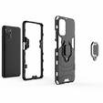 Pouzdro pro Xiaomi Redmi Note 10/10S, Kickstand Ring, černé
