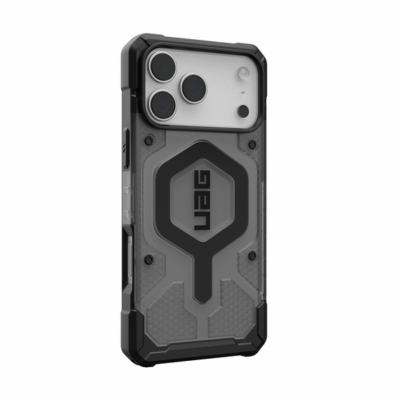 Pouzdro Urban Armor Gear pro iPhone 17 Pro Max, Pathfinder MagSafe, Ash/Black