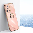 Pouzdro pro Xiaomi 13 Lite, Electro Ring, růžové rose gold