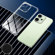 Pouzdro pro Oppo Reno 14, vyztužené, s ochranou fotoaparátu, průhledné