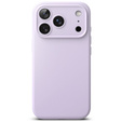 Pouzdro Ringke pro iPhone 17 Pro Max, silikonové magnetické pouzdro MagSafe, světle fialové