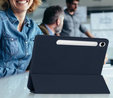 Pouzdro pro Samsung Galaxy Tab S10 FE+ Plus, Smartcase s prostorem pro stylus, námořnicky modré