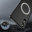 Ochranné pouzdro na fotoaparát pro Sony Xperia 5 V, CamShield MagSafe, transparentní / černé