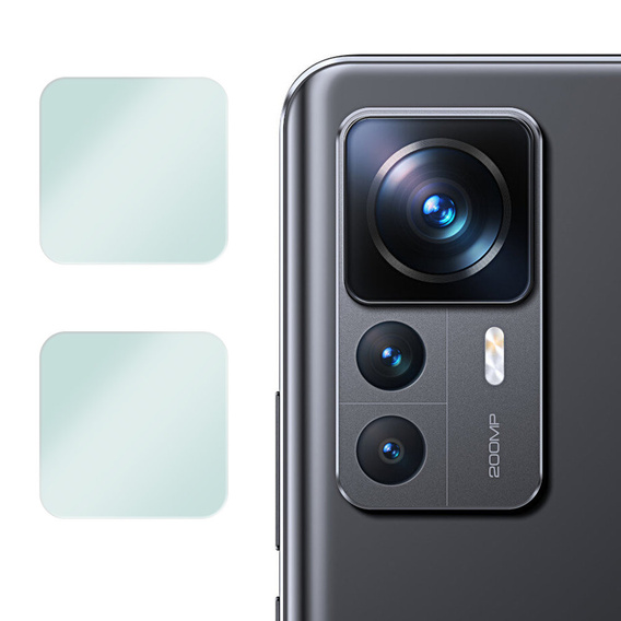2x tvrzené sklo ERBORD pro kameru na Xiaomi 12T