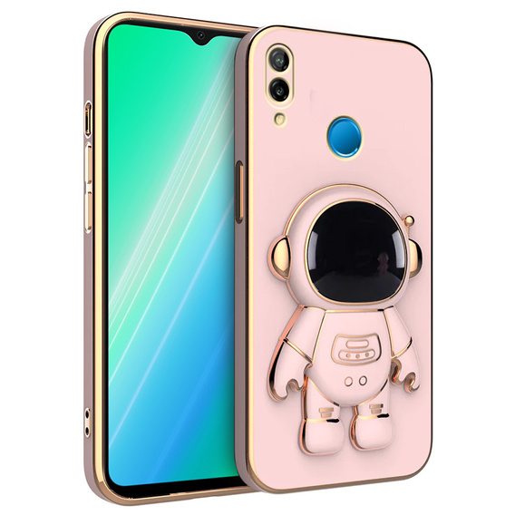 Pouzdro pro Xiaomi Redmi Note 7, Astronaut, růžové rose gold