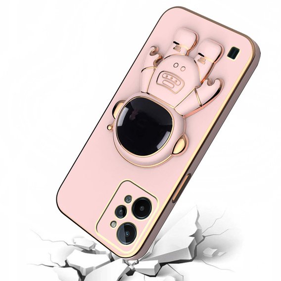 Pouzdro pro Realme C31, Astronaut, růžové