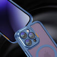 Pouzdro pro iPhone 14 Pro Max, ERBORD Impact Guard, MagSafe, modré