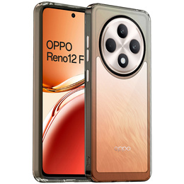 Pouzdro pro Oppo Reno 12FS / 12F, Fusion Hybrid, transparentní / černé