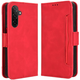 Klopové pouzdro pro Samsung Galaxy A56, Card Slot, červené