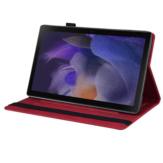 Pouzdro pro Lenovo Tab M11, Classic, s prostorem pro stylus, červené