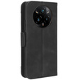 Klopové pouzdro pro Realme 14 Pro+ 5G, Card Slot, černé