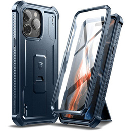 Pancéřové pouzdro pro iPhone 14 Pro Max, Dexnor Full Body, námořnicky modré