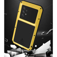 Pouzdro Love Mei pro Samsung Galaxy A53 5G, armored with glass, žluté