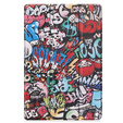 Pouzdro pro Samsung Galaxy Tab S9 Plus, Smartcase, graffiti