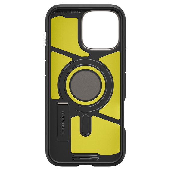 Pouzdro Spigen pro iPhone 16 Pro Max, Tough Armor Mag MagSafe, šedé + 9H tvrzené sklo