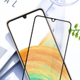 Amorus Full Glue Tvrzené sklo pro Samsung Galaxy A25 5G, černý rámeček