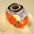 ERBORD ProTech řemínek pro Apple Watch 1/2/3/4/5/6/7/8/9/SE/Ultra/Ultra 2 42/44/45/49MM, oranžový