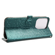 Flipové pouzdro pro Xiaomi Redmi 15C 4G/LTE, Wallet Rhombus, zelené