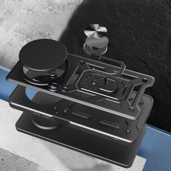 Pouzdro pro Vivo X200 Pro 5G, CamShield Slide, černé