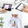 Pouzdro pro Samsung Galaxy Tab S10 Lite / S10 FE / S9 FE, Dux Ducis TOBY, černé