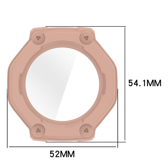 2v1 Ochranné pouzdro + tvrzené sklo pro Amazfit T-Rex 3