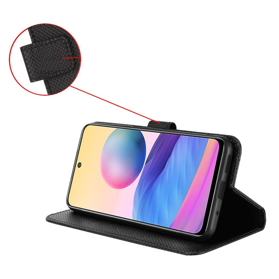 Flipové pouzdro pro Motorola Moto G54 5G, Smart Magnet, černá
