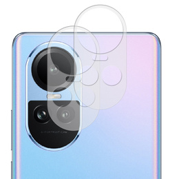 2x tvrzené sklo ERBORD pro kameru na Oppo Reno 10 / 10 Pro, průhledné