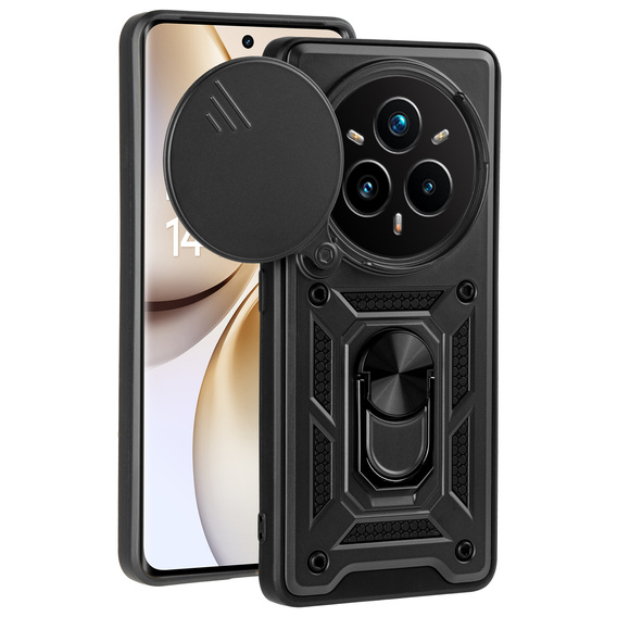 Pouzdro pro Realme 14 Pro 5G, CamShield Slide, černé