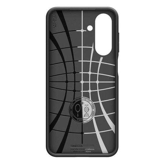 Pouzdro Spigen pro Samsung Galaxy A26 5G, Liquid Air, černé + 9H tvrzené sklo