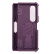 Pancéřové pouzdro pro Samsung Galaxy Z Fold 4 5G, Dexnor Full Body S-Pen Slot, fialové
