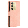 Klopové pouzdro pro Realme 14X / Realme C75, Card Slot, růžové