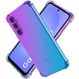 Pouzdro pro Samsung Galaxy A36, Gradient Dropproof, Fialová / modrá
