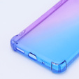Pouzdro pro Xiaomi Redmi 12C, Gradient Dropproof, Fialová / modrá
