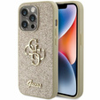 Pouzdro GUESS Fixed Glitter Big 4G Logo pro iPhone 15 Pro