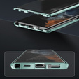 Pouzdro pro Samsung Galaxy S23 Ultra, Magnetic Dual Glass, zelené